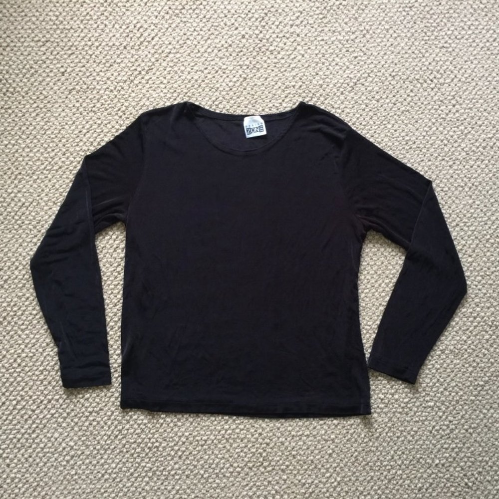 Design Zone black knit top